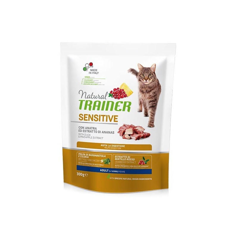 TRAINER Cat Natural Sensitive Adult Ente 1,5 kg. TRAINER Cat Natural Sensitive Adult Ente 1,5 kg.