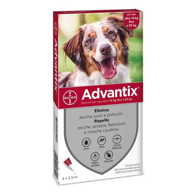 Advantix Spot-On per Cani 10-25 Kg