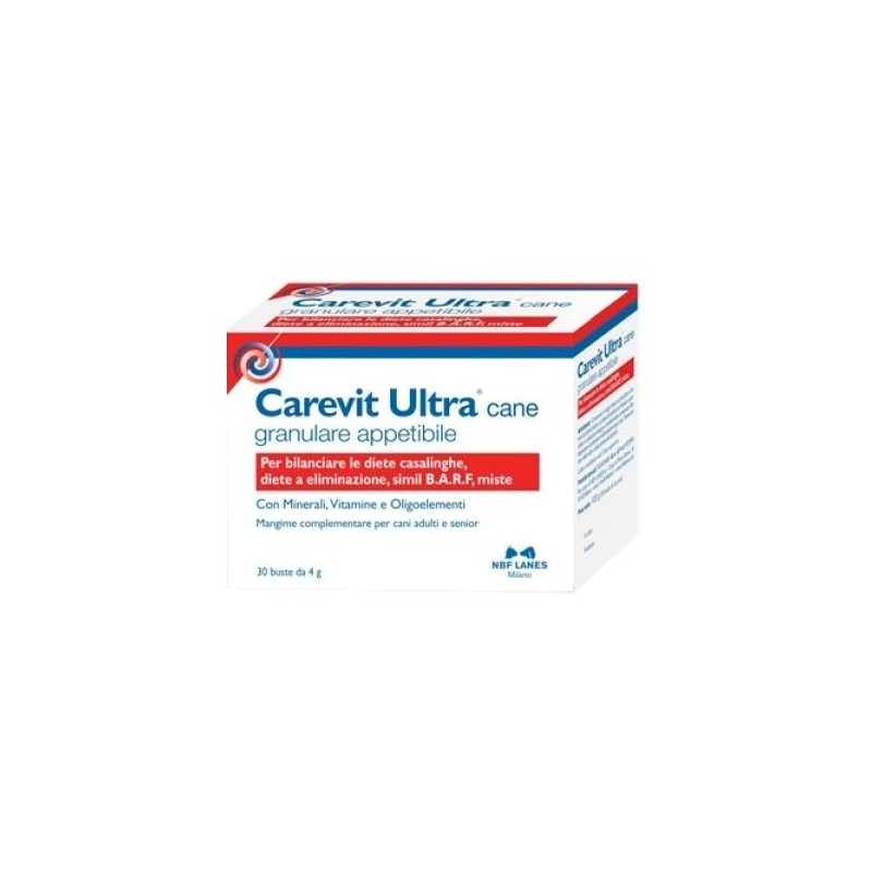 Nbf Lanes Carevit Ultra Cane Granulare 30 Buste da 4gr