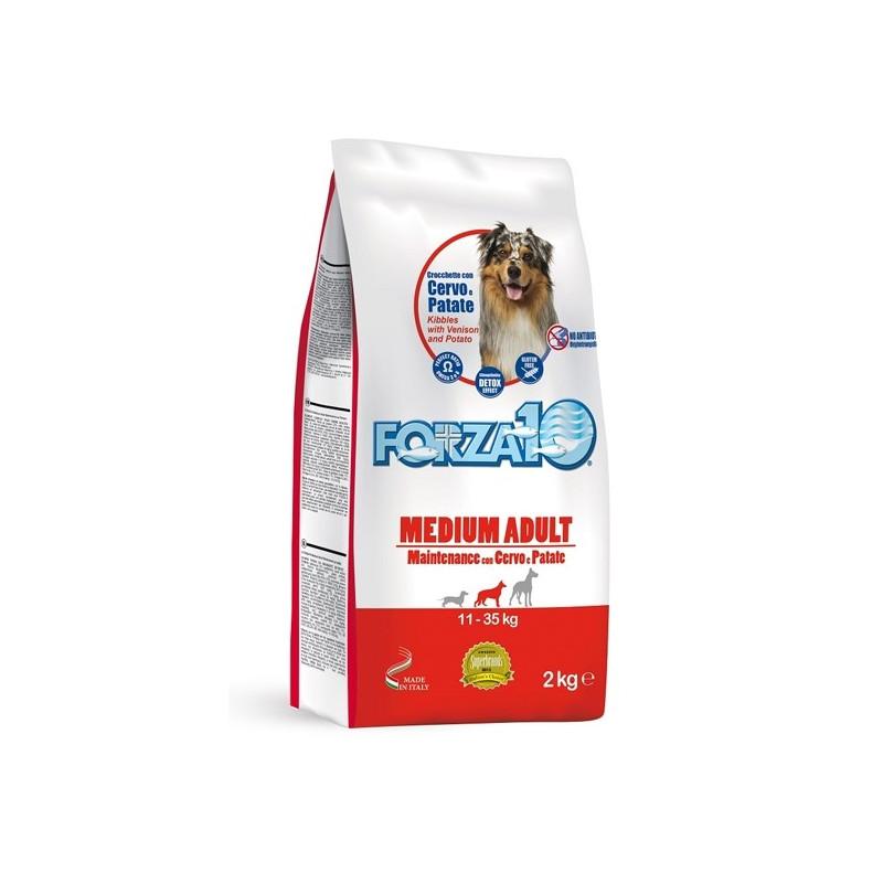 FORZA10 Cane Adult Medium Cervo e Patate 2 kg