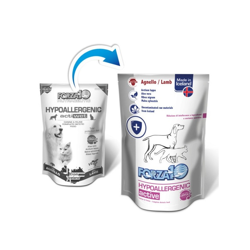 Forza10 Hypoallergenic Actiwet Agnello (12 bustine da 100 gr.)
