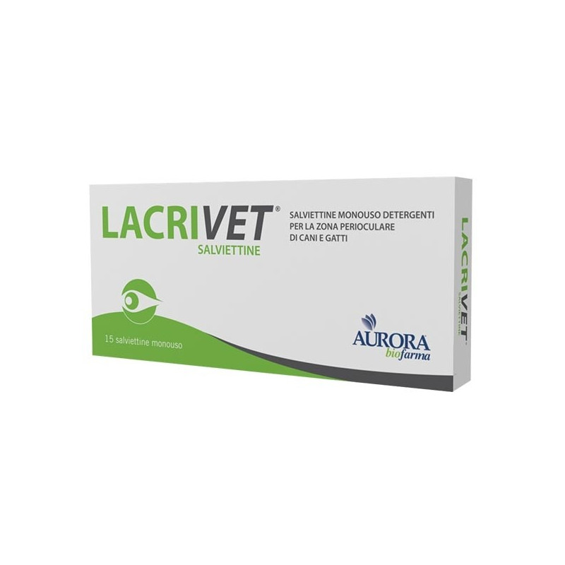 Aurora Biofarma Lacrivet-Augentücher 15 Stück