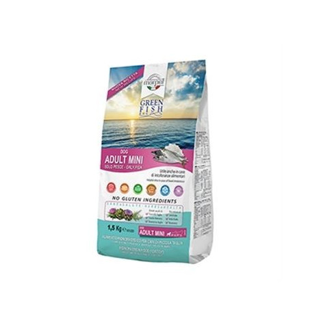 Marpet - Cane Green Fish Adult Mini 1.5 Kg. - 