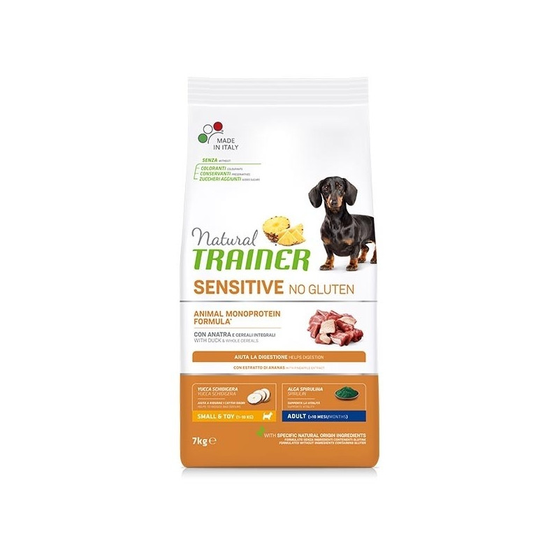 TRAINER Natural Sensitive Adult Small Anatra 2 kg.