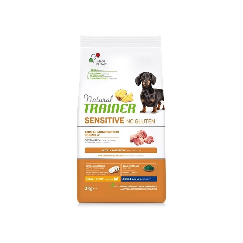 Trainer Natural Sensitive Adult Small Maiale 2 kg Trainer Natural Sensitive Adult Small Maiale 2 kg