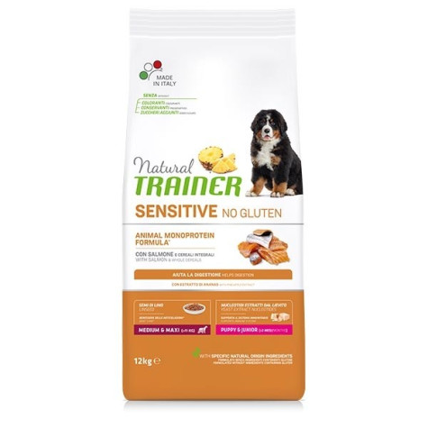 Trainer Natural Sensitive Puppy & Medium Maxi Lachs 3 kg