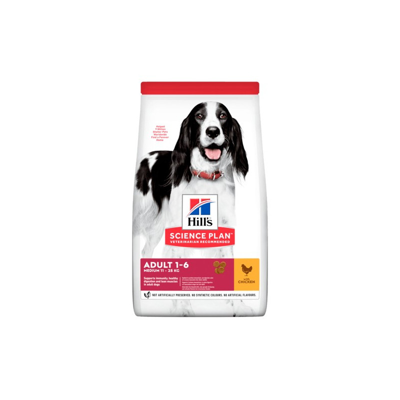 HILL'S adult medium chicken dog 2,5 kg HILL'S adult medium chicken dog 2,5 kg