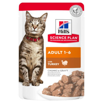 Hill's Adult Cat Tender Chunks in Putensauce 12x85 g