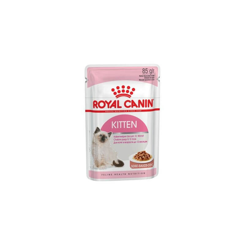 Royal canin kitten sauce 12 bags 85 gr