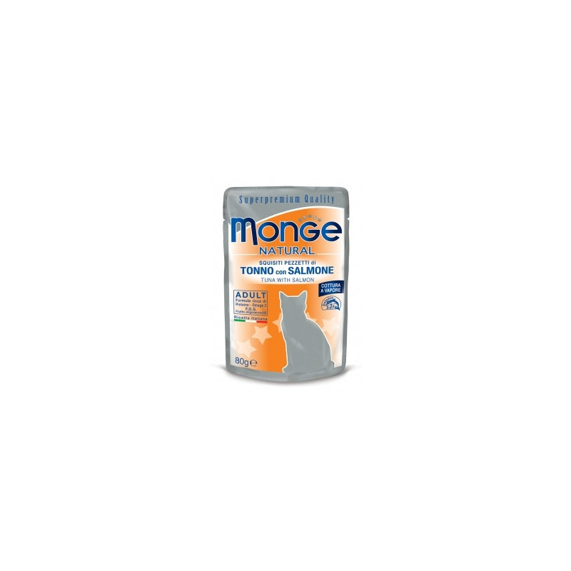 Monge Natural Superpremium Thunfisch mit Lachs 80 gr.