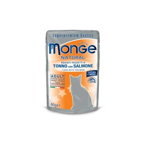 Monge Natural Superpremium Tonno con Salmone 80 gr. - 
