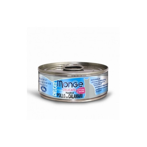 Monge Natural Superpremium Huhn-Calamari-Stücke 80 gr