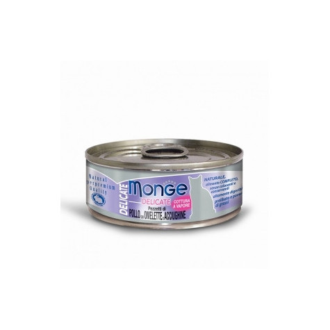 Monge Natural Superpremium Chunks Chicken-Omelette-Anchovies 80 gr