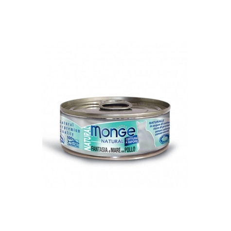Monge Gatto Natural Superpremium Fantasia di Mare e Pollo 80 gr - 