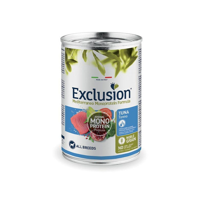 AUSSCHLUSS Mediterraner Monoproteic-Erwachsener mit Thunfisch 400 g