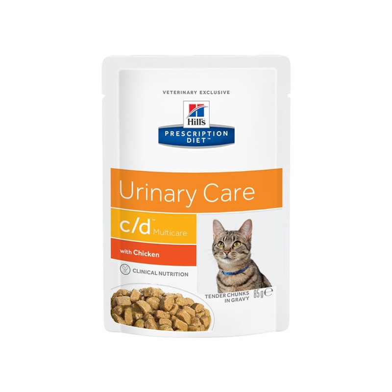 Hill's Gatto c/d urinary con pollo busta da 85 gr.