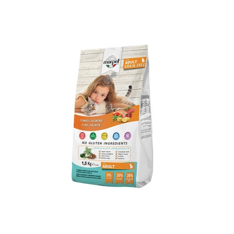 MARPET Equilibria Grain Free Adult Tuna and Salmon 1,5 Kg.