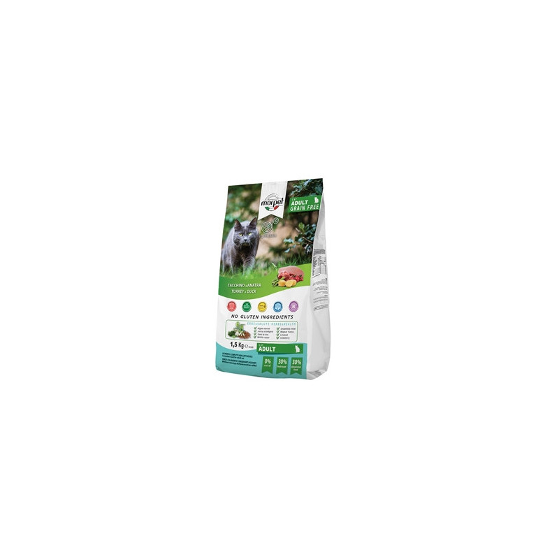 MARPET Equilibria Grain Free Adult Tacchino e Anatra 1,5 Kg.