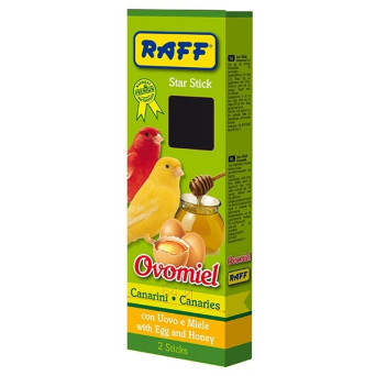 RAFF Star Stick Kanarienvögel Ovomiel 60 gr.