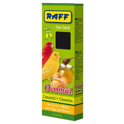 RAFF Star Stick Kanarienvögel Ovomiel 60 gr.