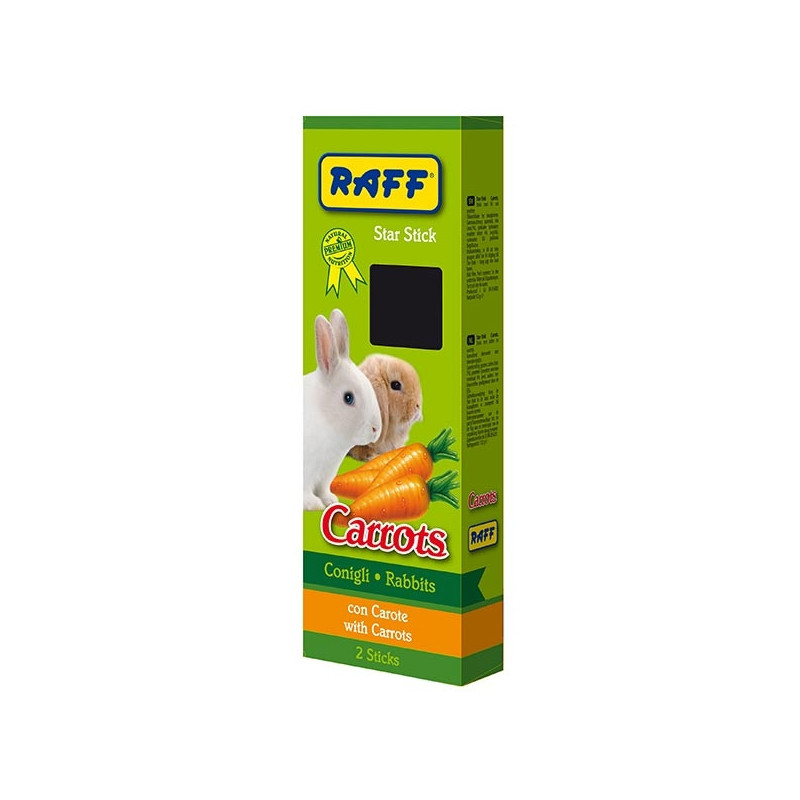 RAFF Stick Rabbits Carrots 112 gr.