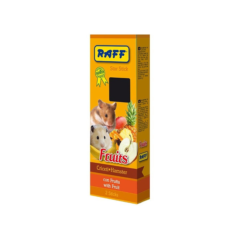 RAFF Stick Hamster Früchte 112 gr.