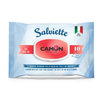 CAMON Salviette Detergenti al Tea Tree Oil 20 pz. - 