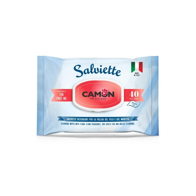 CAMON Tea Tree Oil Cleansing Wipes 20 pcs.