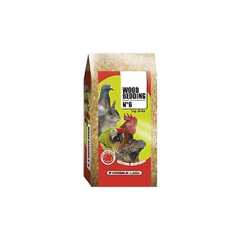 VERSELE-LAGA Lettiera Faggiolino Fine n° 6 Wood Bedding 15 kg./60 litri - 
