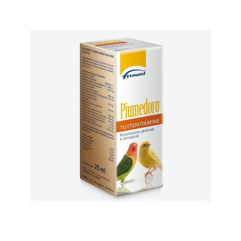 FORMEVET Piumedoro Tuttovitamine 25 ml.