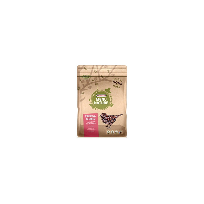 VERSELE-LAGA Menu Nature Raisins & Berries 600 gr.