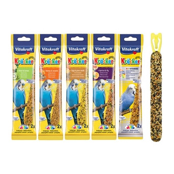 VITAKRAFT Kracker Classics für Wellensittiche mit Honig 2 Stk.