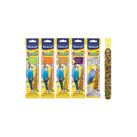 VITAKRAFT Kracker Classici per Inseperabili Original + Miele e Sesamo 2 pz. - 