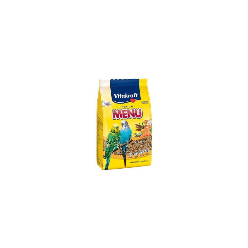 VITAKRAFT PREMIUM MENU VITAL PAPPAGALLINI 3 KG.