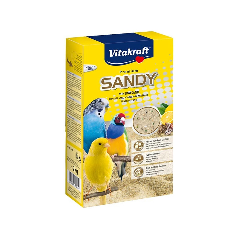VITAKRAFT Sandy Bird 3 Plus 2 kg.