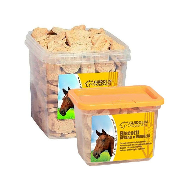 2G PET FOOD GUIDOLIN GIANNI Equisnack Kekse mit Getreideflocken und Vanille 700 gr.