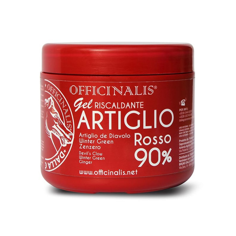 BRUNO DELLA GRANA Officinalis Red Claw Gel 90% 500 ml.