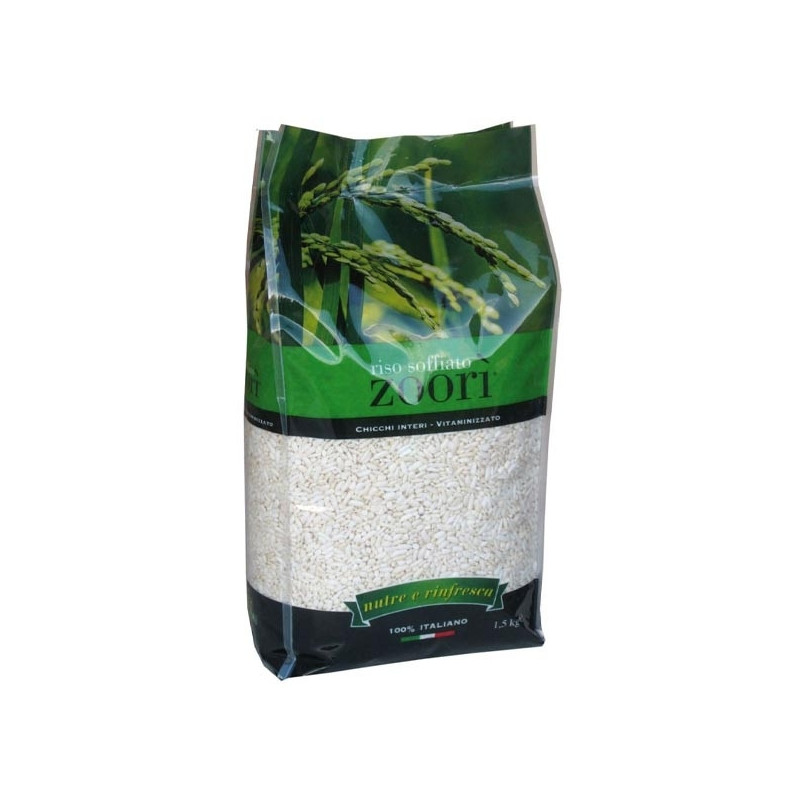 ZOOR. RISO SOFFIATO VITAMINAZZATO 1,5 KG.
