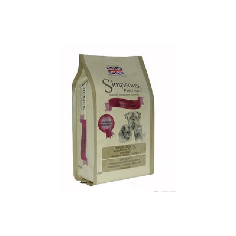 SIMPSONS Premium Dog Adult Sensitive Hühnchen und Kartoffeln 12 kg