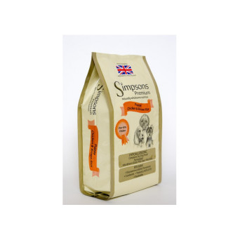 SIMPSONS Premium Hühnchen mit braunem Reis 12 kg