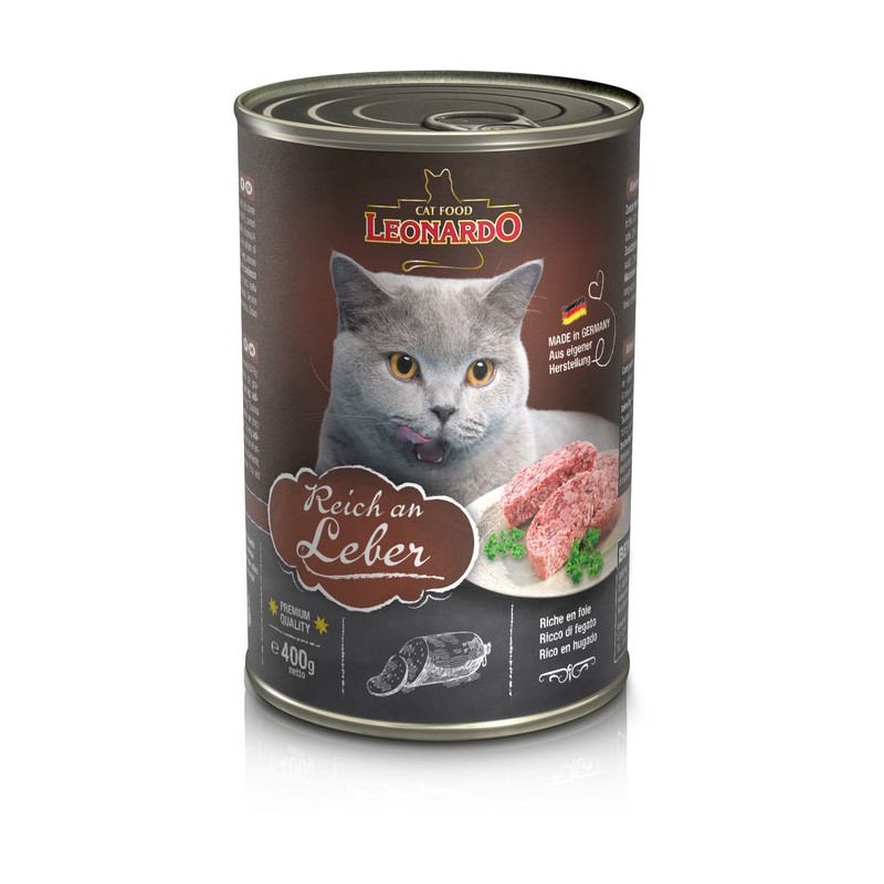 Leonardo Fegato 400 gr. (lattina)