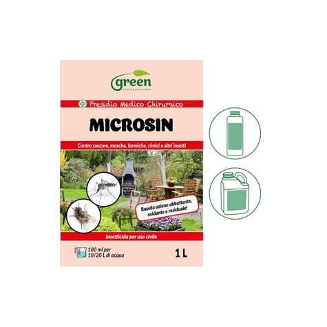GREEN RAVENNA Microsin Insetticida 250 ml. - 