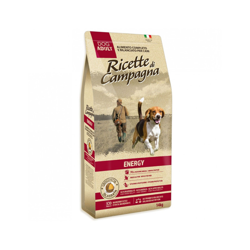 RICETTE DI CAMPAGNA Energy senza Glutine 14 kg. RICETTE DI CAMPAGNA Energy senza Glutine 14 kg.