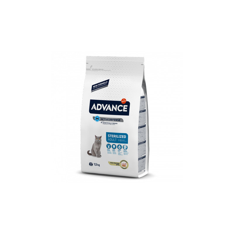 ADVANCE Erwachsene sterilisierte Katze 1,5 kg.