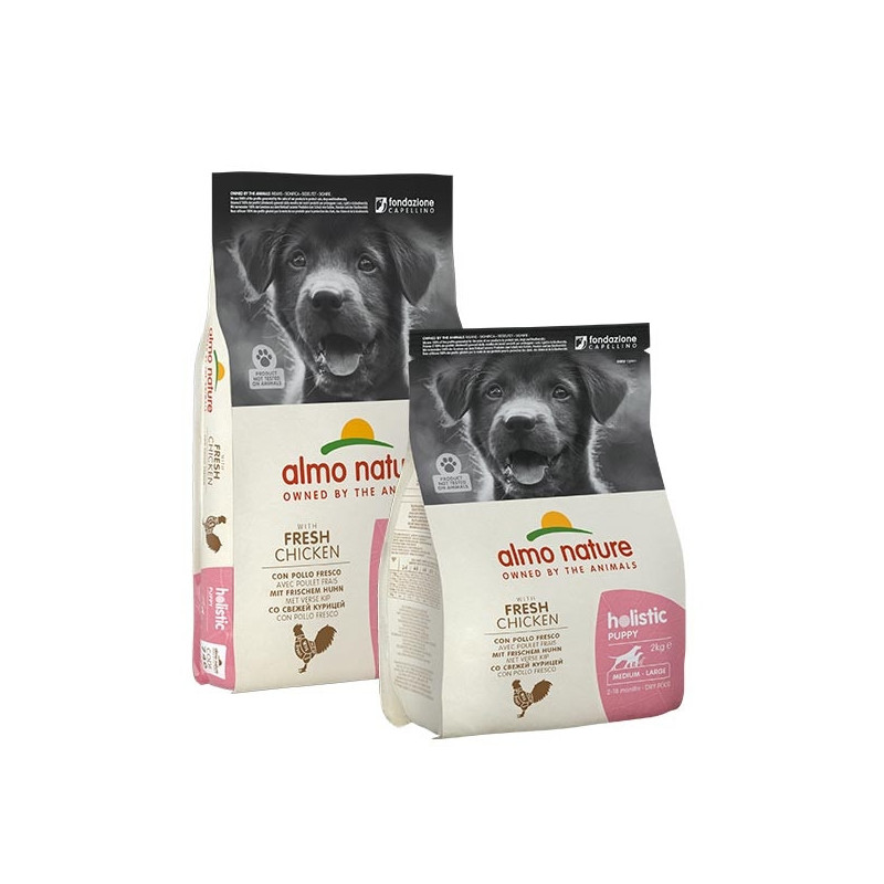ALMO NATURE Holistic Medium Puppy Pollo e Riso 12 kg.