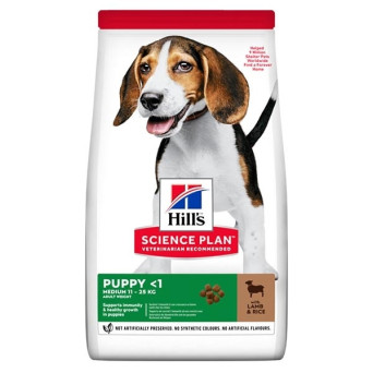 HILL'S Science Plan Medium Puppy with Lamb and Rice 800 gr.