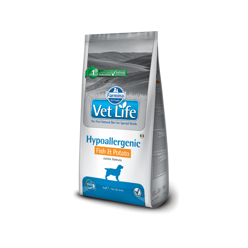 FARMINA VET LIFE Hypoallergenic Fish & Potato 12 kg.