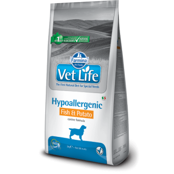 FARMINA VET LIFE Hypoallergener Fisch & Kartoffel 2 kg.