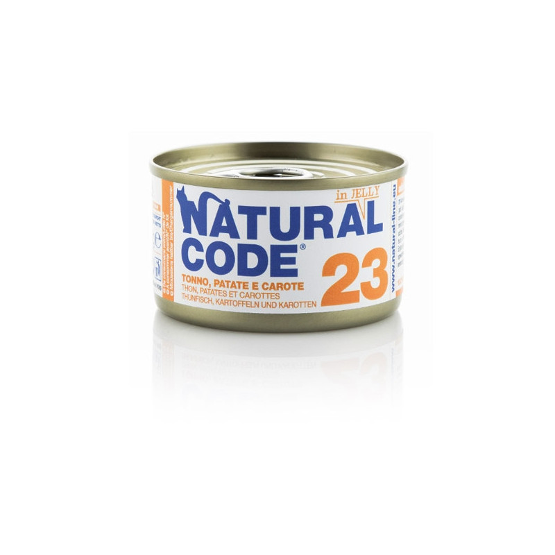 NATURAL CODE - 23 Tuna, Potatoes and Carrots 85 gr.