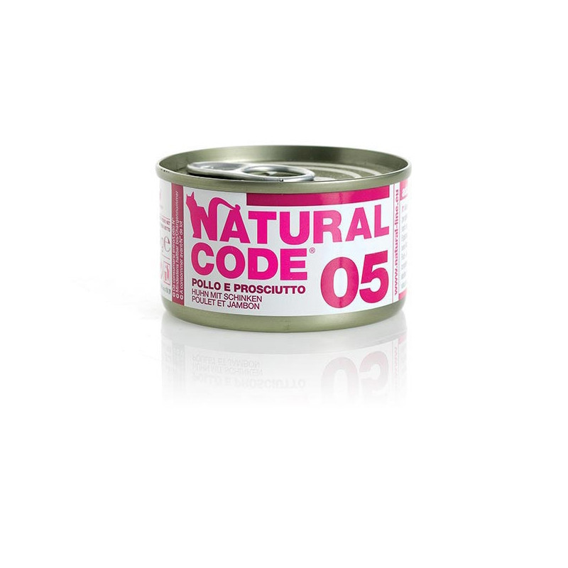 NATURAL CODE - 05 Chicken and Ham 85 gr.